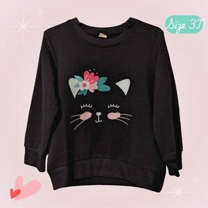 Kid's Cute Kitten Sweater